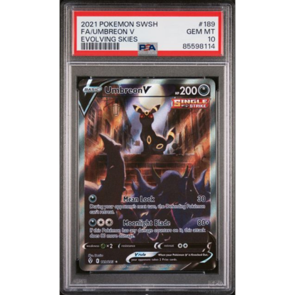 Umbreon V - Evolving Skies - PSA 10