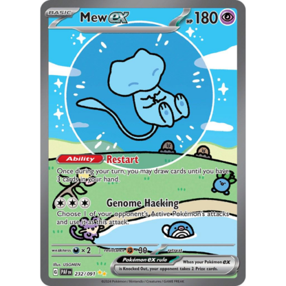 Mew ex - Paldean Fates - NM